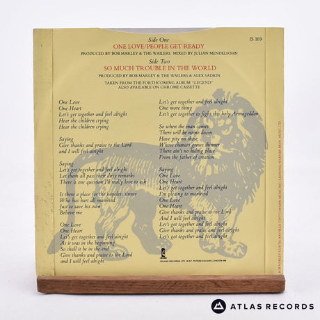 Bob Marley & The Wailers - One Love - 7" Vinyl Record - VG+/EX