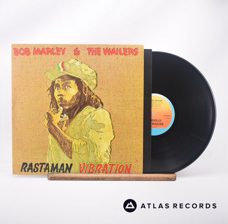 Bob Marley & The Wailers Rastaman Vibration LP Vinyl Record - Front Cover & Record