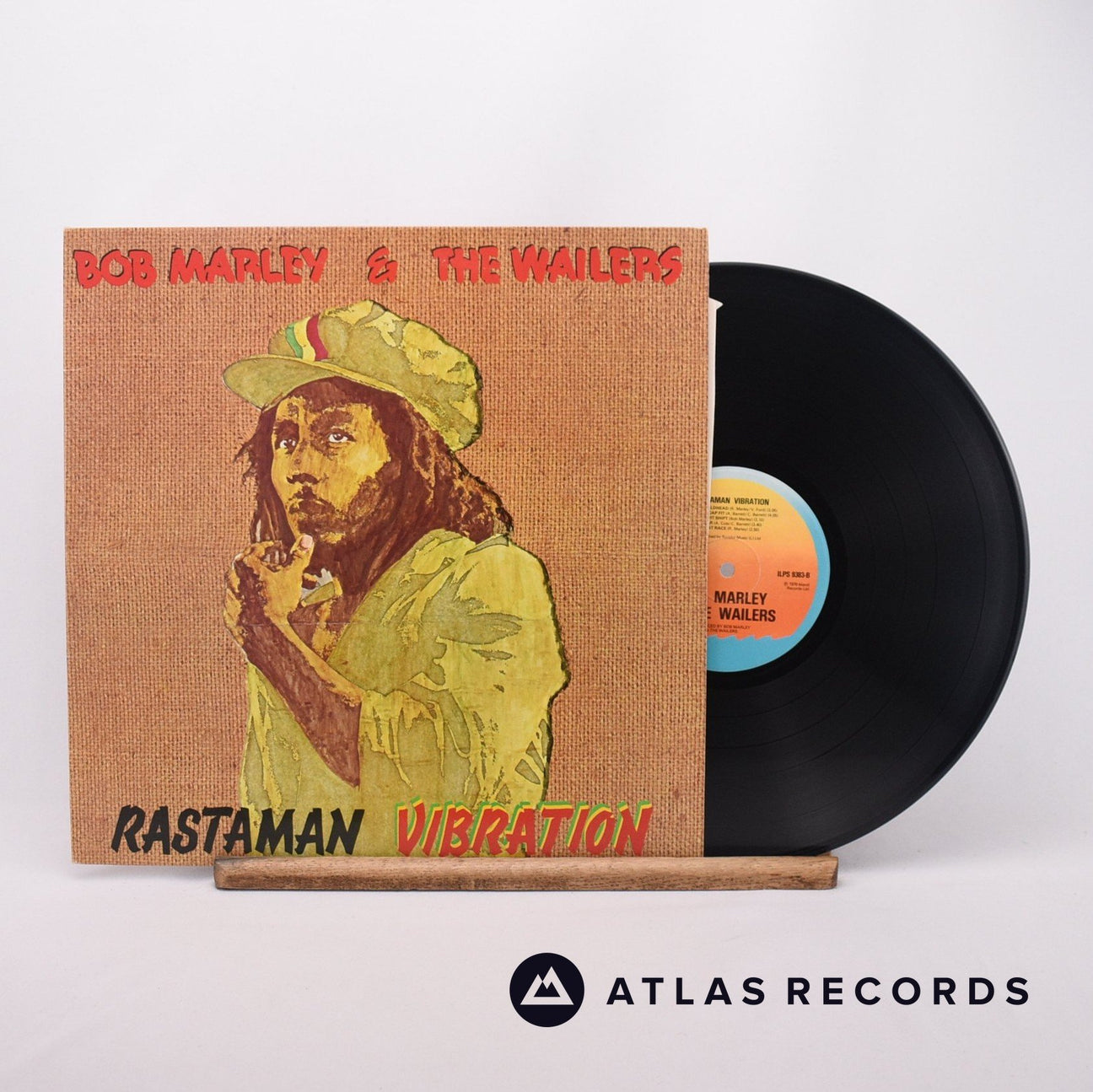 Bob Marley & The Wailers Rastaman Vibration LP Vinyl Record - Front Cover & Record