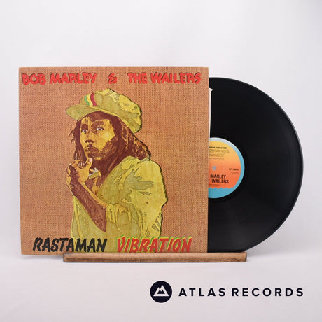 Bob Marley & The Wailers Rastaman Vibration LP Vinyl Record - Front Cover & Record