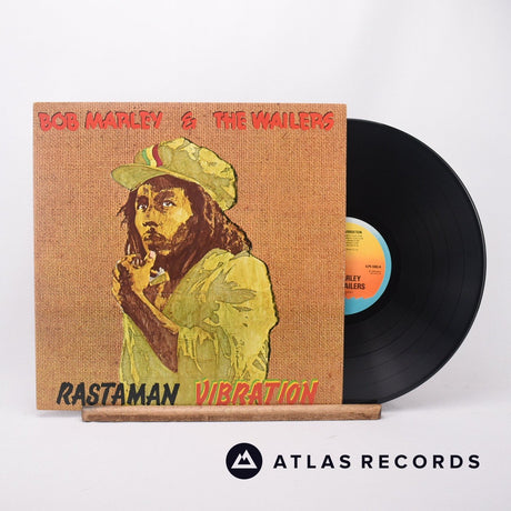 Bob Marley & The Wailers Rastaman Vibration LP Vinyl Record - Front Cover & Record