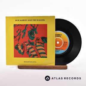 Bob Marley & The Wailers Redemption Song 7" Vinyl Record - Front Cover & Record