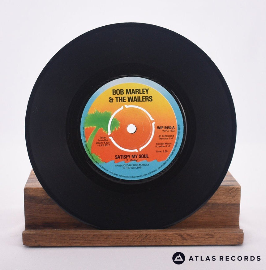 Bob Marley & The Wailers - Satisfy My Soul - 7" Vinyl Record - VG+/EX