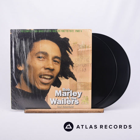 Bob Marley & The Wailers Soul Adventurer Double LP Vinyl Record - Front Cover & Record