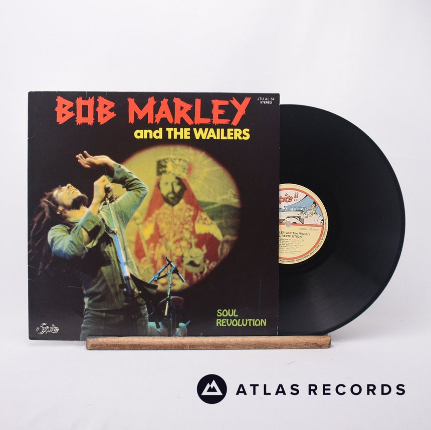 Bob Marley & The Wailers Soul Revolution LP Vinyl Record - Front Cover & Record