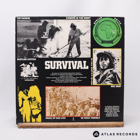 Bob Marley & The Wailers - Survival - A-1 B-1 LP Vinyl Record - VG+/EX