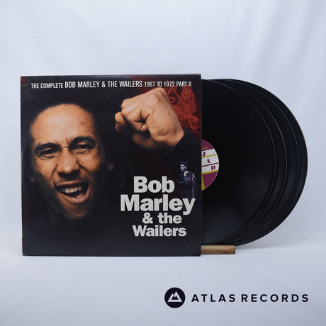 Bob Marley & The Wailers The Complete Bob Marley & The Wailers 1967-1972 Part II 4 x LP Vinyl Record - Front Cover & Record