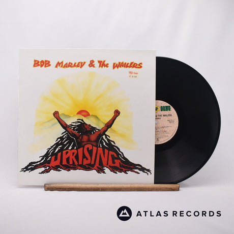 Bob Marley & The Wailers Uprising LP Vinyl Record - Front Cover & Record