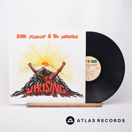Bob Marley & The Wailers Uprising LP Vinyl Record - Front Cover & Record