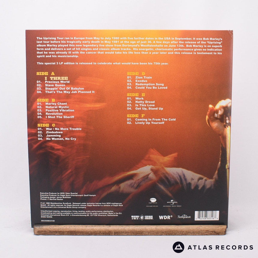 Bob Marley - Uprising Live! - 180G Collector'S Edition 3 x LP Vinyl Record