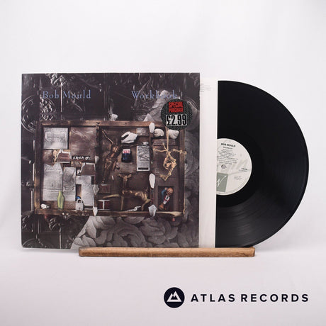 Bob Mould Workbook LP Vinyl Record - Front Cover & Record