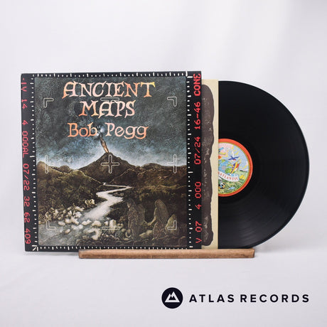 Bob Pegg Ancient Maps LP Vinyl Record - Front Cover & Record