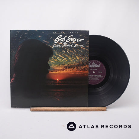 Bob Seger And The Silver Bullet Band The Distance LP Vinyl Record - Front Cover & Record