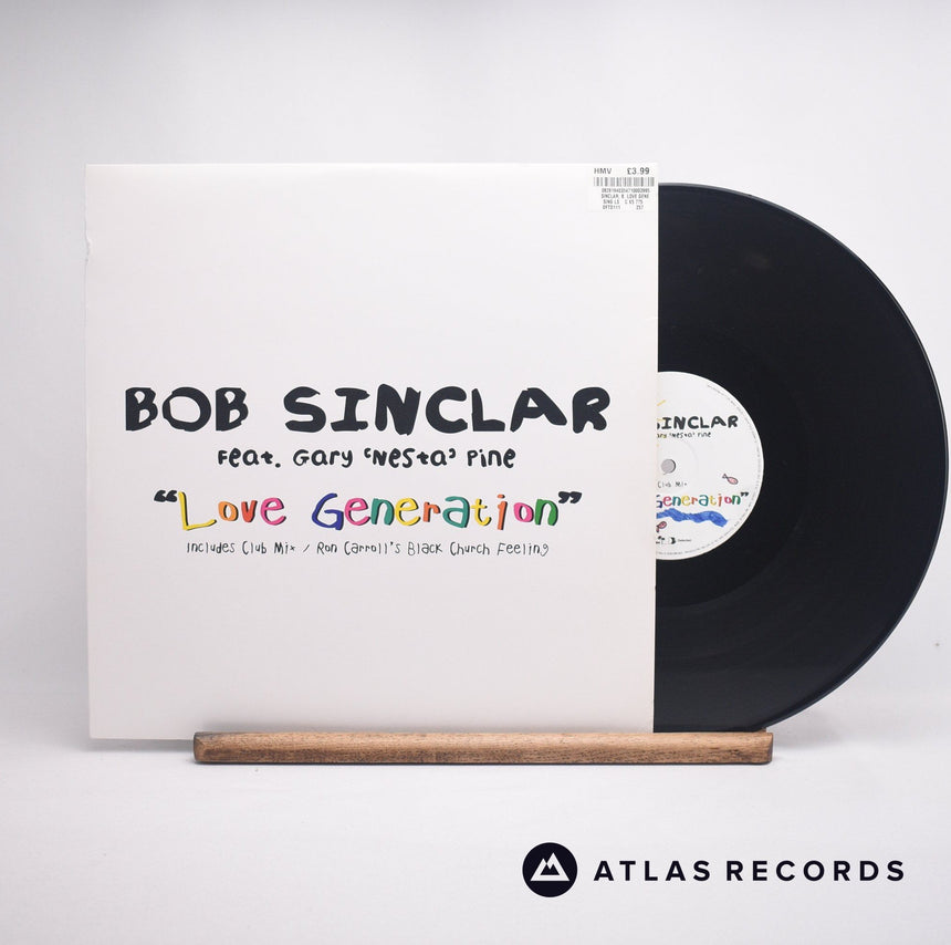 Bob Sinclar Love Generation 12" Vinyl Record - Front Cover & Record