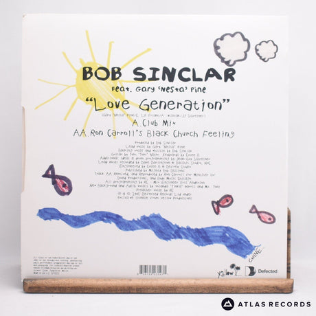 Bob Sinclar - Love Generation - AA A2 12" Vinyl Record - EX/VG+