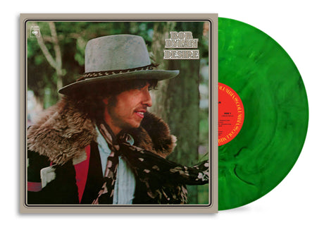 Bob Dylan - Desire - Cypress Green Marbled LP Vinyl Record