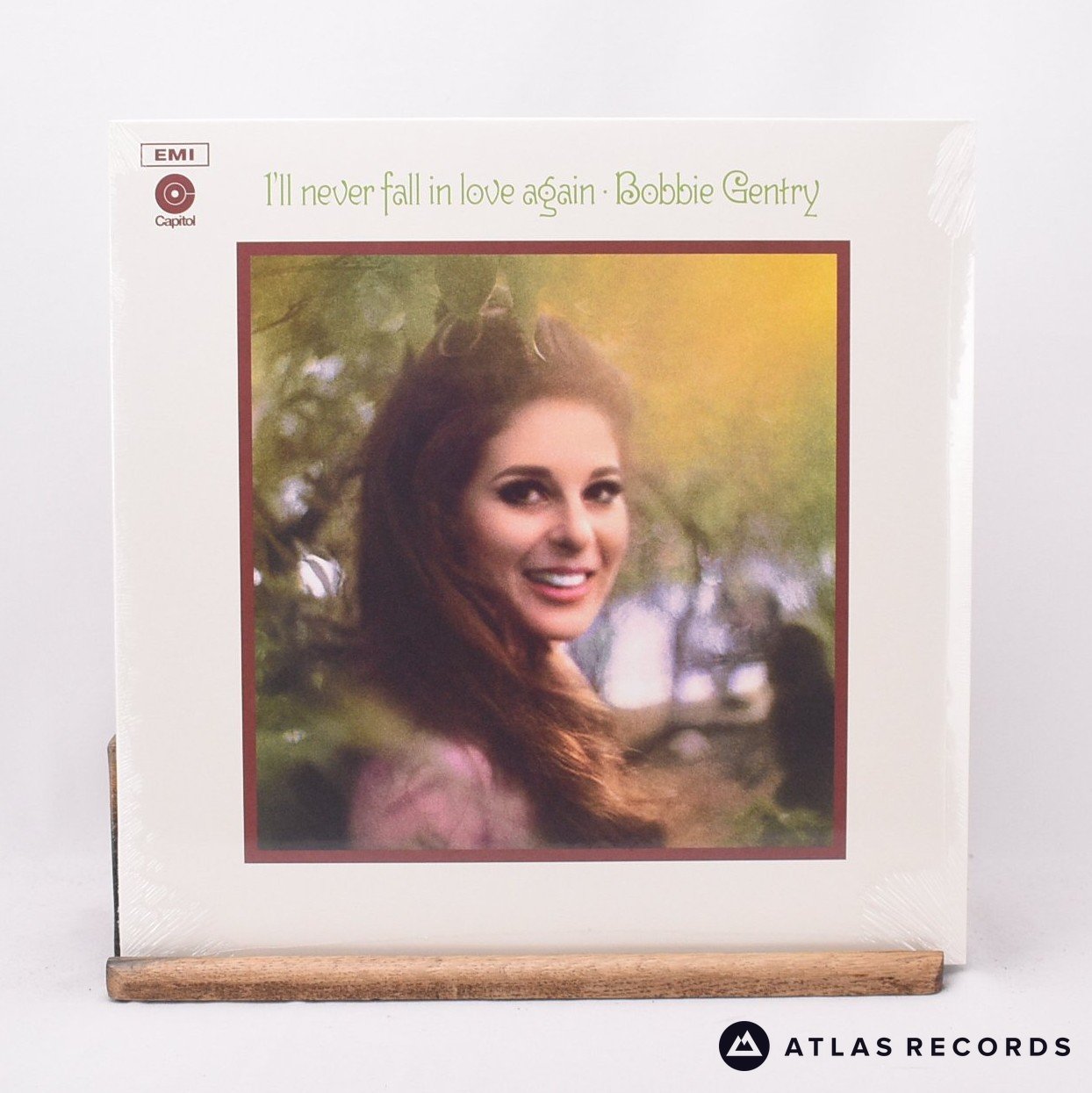 Bobbie Gentry I'll Never Fall In Love Again LP Vinyl Record - Front Cover & Record
