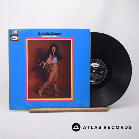 Bobbie Gentry Touch 'Em With Love LP Vinyl Record - Front Cover & Record