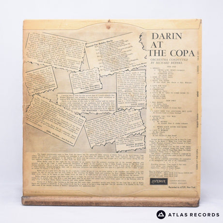 Bobby Darin - Darin At The Copa - LP Vinyl Record - VG/VG