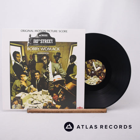 Bobby Womack Across 110th Street Original Motion Picture Score LP Vinyl Record - Front Cover & Record
