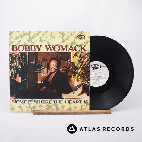 Bobby Womack Home Is Where The Heart Is LP Vinyl Record - Front Cover & Record