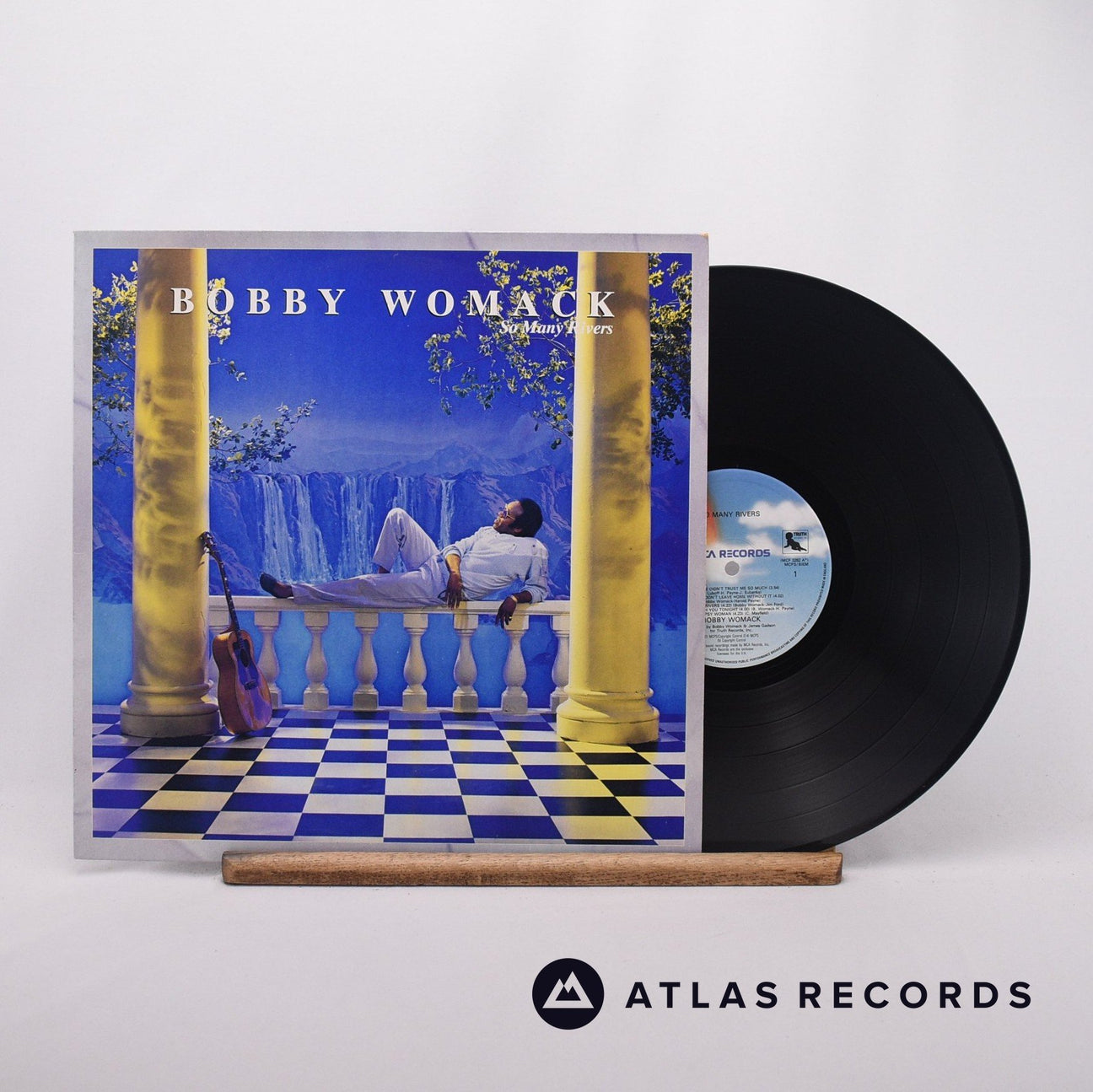 Bobby Womack So Many Rivers LP Vinyl Record - Front Cover & Record