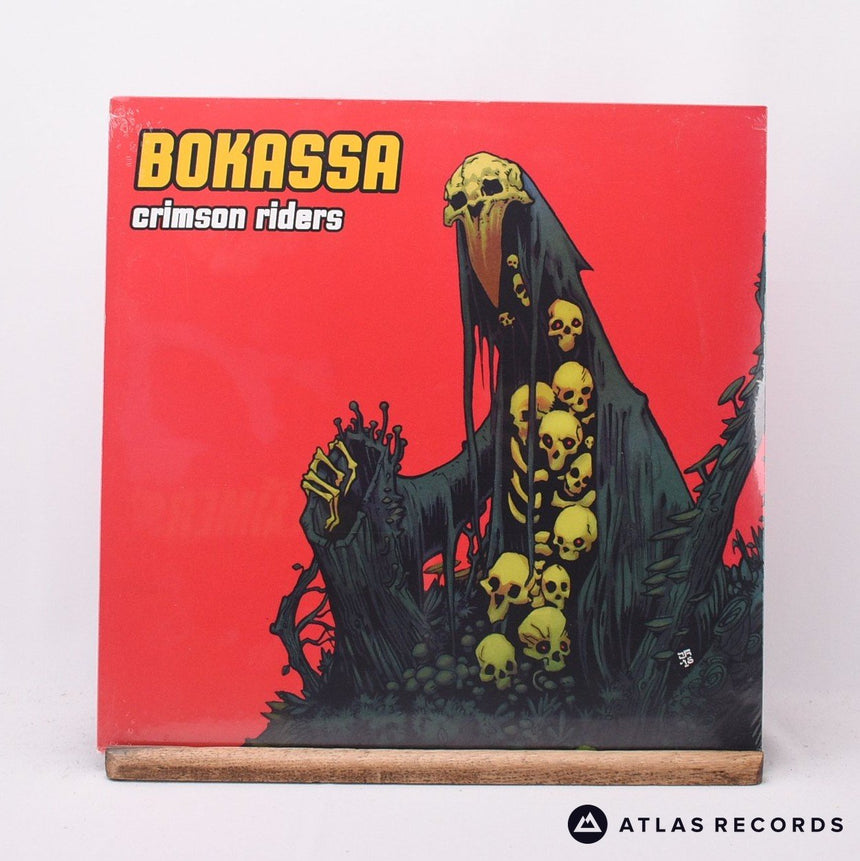 Bokassa - Crimson Riders - Turquoise Translucent Sealed LP Vinyl Record - NEW