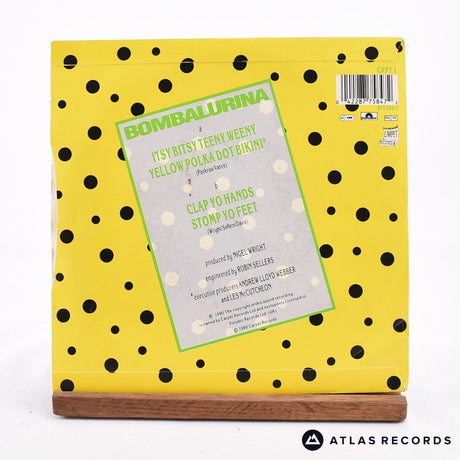 Bombalurina - Itsy Bitsy Teeny Weeny Yellow Polka Dot Bikini - 7" Vinyl Record - VG+/VG+