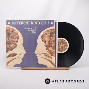 Bombay Bicycle Club A Different Kind Of Fix LP Vinyl Record - Front Cover & Record