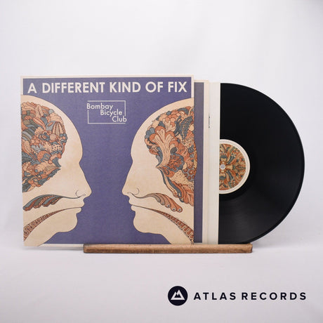 Bombay Bicycle Club A Different Kind Of Fix LP Vinyl Record - Front Cover & Record
