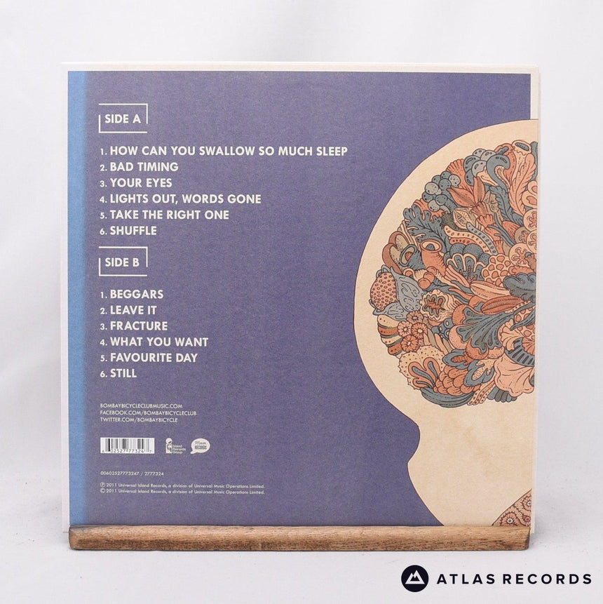 Bombay Bicycle Club - A Different Kind Of Fix - Poster LP Vinyl Record - NM/NM