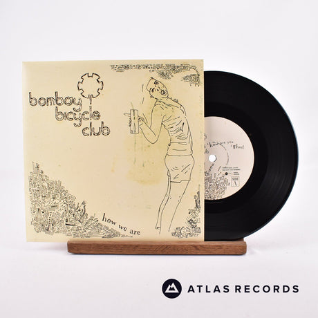 Bombay Bicycle Club How We Are 7" Vinyl Record - Front Cover & Record