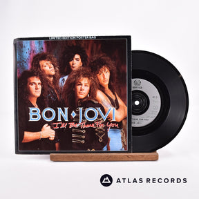 Bon Jovi I'll Be There For You 7" Vinyl Record - Front Cover & Record