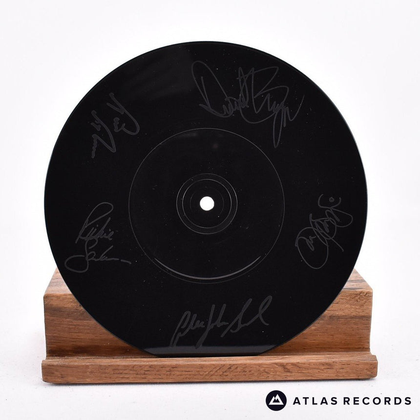 Bon Jovi - In These Arms - Etched Single-Sided 7" Vinyl Record - VG+/VG+