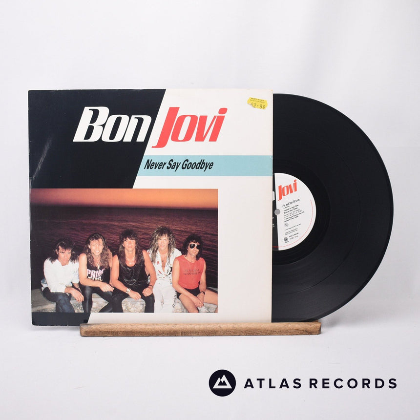 Bon Jovi Never Say Goodbye 12" Vinyl Record - Front Cover & Record