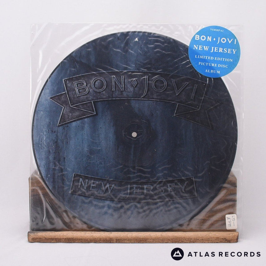 Bon Jovi New Jersey LP Vinyl Record - Front Cover & Record