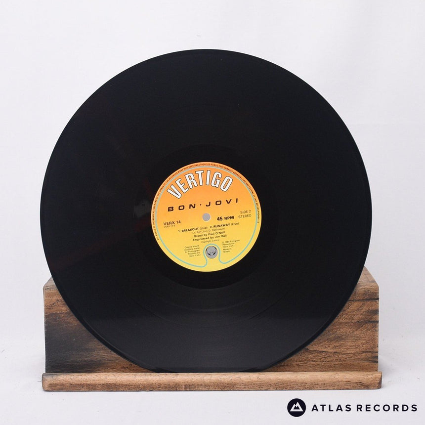 Bon Jovi - Runaway - Bilbo A//1 B//1 12" Vinyl Record - VG+/EX