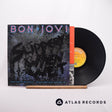Bon Jovi Slippery When Wet LP Vinyl Record - Front Cover & Record