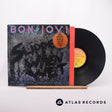 Bon Jovi Slippery When Wet LP Vinyl Record - Front Cover & Record