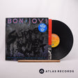 Bon Jovi Slippery When Wet LP Vinyl Record - Front Cover & Record