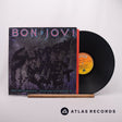 Bon Jovi Slippery When Wet LP Vinyl Record - Front Cover & Record