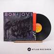 Bon Jovi Slippery When Wet LP Vinyl Record - Front Cover & Record