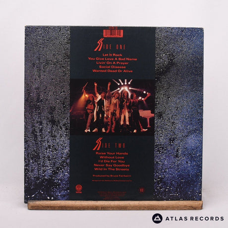 Bon Jovi - Slippery When Wet - A//1 B//1 LP Vinyl Record - EX/VG+