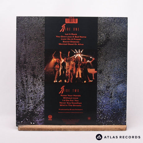 Bon Jovi - Slippery When Wet - A//3 B//1 LP Vinyl Record - EX/EX