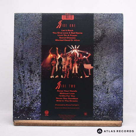Bon Jovi - Slippery When Wet - LP Vinyl Record - EX/EX