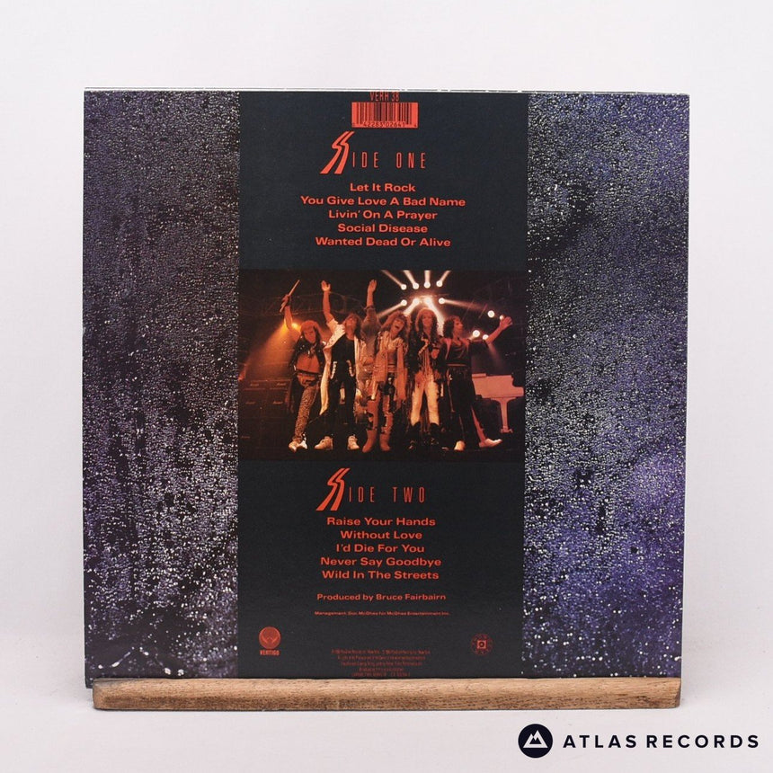 Bon Jovi - Slippery When Wet - A//3 B//1 LP Vinyl Record - EX/EX