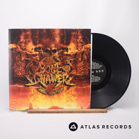 Bone Gnawer Cannibal Crematorium LP Vinyl Record - Front Cover & Record