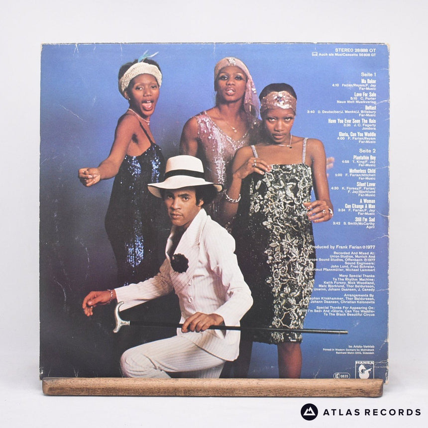 Boney M. - Love For Sale - LP Vinyl Record - VG+/VG