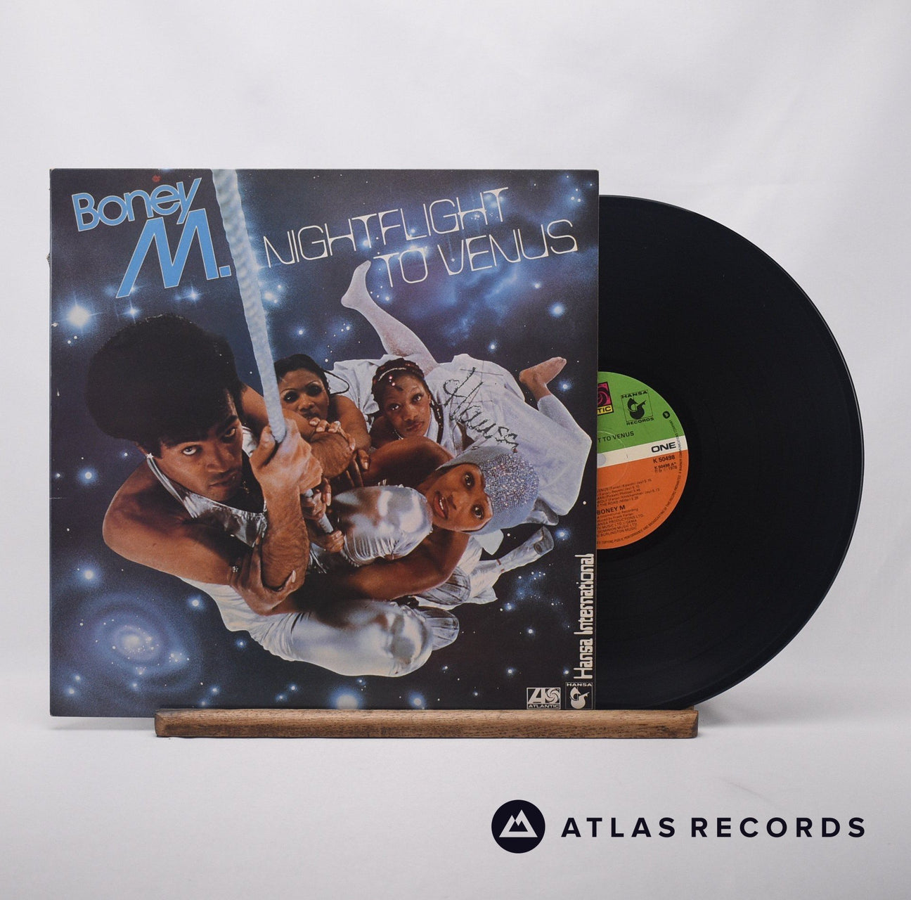 Boney M. Nightflight To Venus LP Vinyl Record - Front Cover & Record