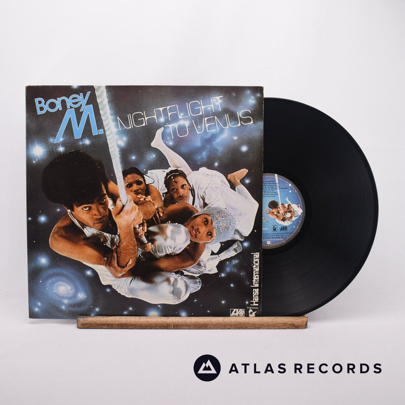 Boney M. Nightflight To Venus LP Vinyl Record - Front Cover & Record